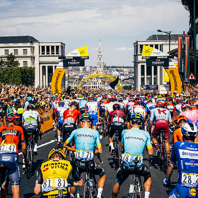 GET IN worked on brand activation and sponsorship opportunities at the Grand Départ du Tour de France 2019